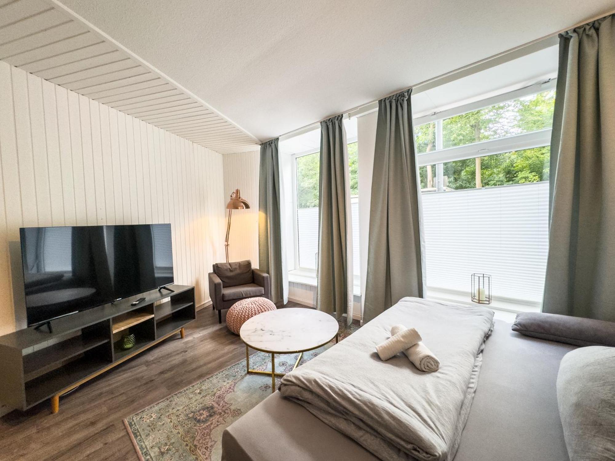 Schoene Wohnung Fuer 4 Gaeste An Der Eilenriede Mit Kostenlosen Parkplaetzen Hannover Kültér fotó